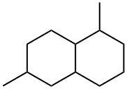 Decahydro-1,6-dimethylnaphthalene 结构式