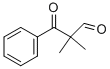 2,2-DIMETHYL-3-OXO-3-PHENYLPROPANAL 结构式