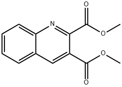 2,3-喹啉二甲酸二甲酯 结构式