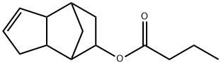 3a,4,5,6,7,7a-hexahydro-4,7-methano-1H-inden-6-yl butyrate 结构式