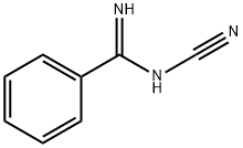 N-氰基苯甲酰亚胺酰胺 结构式