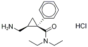 D-米那普仑盐酸盐 结构式