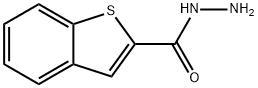 苯并噻吩-2-羧酸肼 结构式