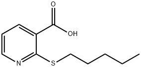 2-戊基硫代尼古丁酸