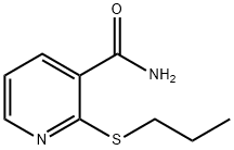 2-(正丙基硫代)烟氨 结构式