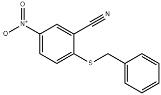 2-(苯甲基硫代)-5-硝基苯甲腈