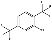 2-氯-3,6-双(三氟甲基)吡啶 结构式