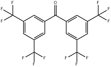 3,3',5,5'-四(三氟甲基)苯甲酮 结构式