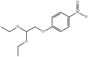 2-(4-Nitrophenoxy)acetaldehyde diethylacetal 结构式