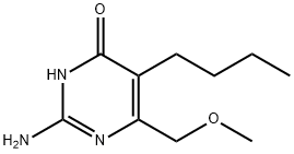 2-Amino-5-butyl-6-(methoxymethyl)pyrimidin-4-ol