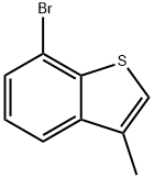 7-溴-3-甲基-苯并[B]噻吩 结构式