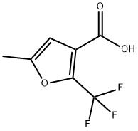 5-甲基-2-(三氟甲基)-3-呋喃甲酸 结构式