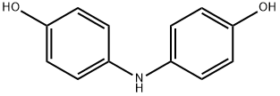 4-(4-羟基苯胺)苯酚 结构式