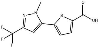 5(1-甲基-3-(三氟甲基)-1H-吡啶 结构式