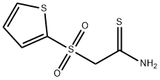 2-(2-磺酰基噻吩)硫代乙基胺 结构式