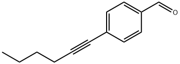 4-己-1-炔基苯甲醛 结构式