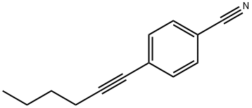 4-HEX-1-YNYLBENZONITRILE 结构式