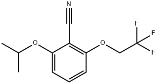 2-Isopropoxy-6-(2,2,2-trifluoroethoxy)benzonitrile