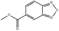 苯2,1,3-噻重氮-5-羧酸酯 结构式