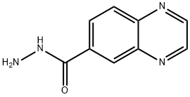 喹喔啉-6-碳酰肼 结构式