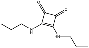 3,4-DI(PROPYLAMINO)CYCLOBUT-3-ENE-1,2-DIONE 结构式