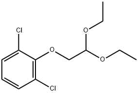 1,3-二氯-2-(2,2-二乙氧基乙氧基)苯 结构式