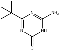 4-氨基-6-叔丁基-1,3,5-三嗪-2-醇 结构式