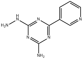 4-肼基-6-(3-吡啶)-1,3,5-三嗪-2-胺 结构式