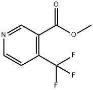 4-(三氟甲基)烟酸甲酯 结构式