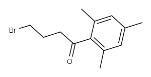 4-BROMO-1-MESITYLBUTAN-1-ONE 结构式