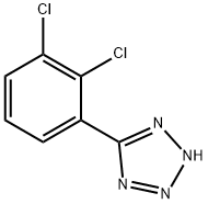 5-(2,3-二氯苯基)-1H-四唑 结构式