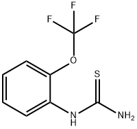 1-(2-(三氟甲氧基)苯基)硫脲 结构式