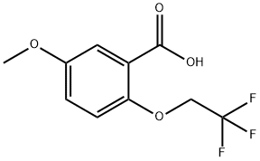 5-METHOXY-2-(2,2,2-TRIFLUOROETHOXY)BENZOIC ACID