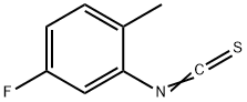 5-氟-2-甲基苯基异硫氰酸酯 结构式