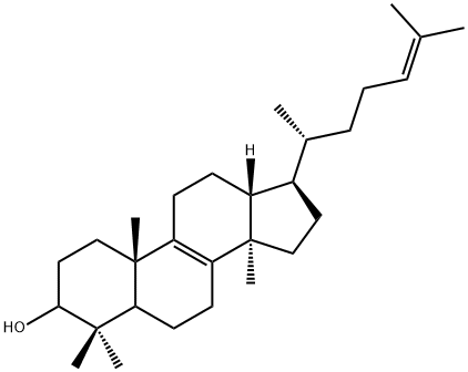 17-(1,5-DIMETHYLHEX-4-ENYL)-4,4,10,14-TETRAMETHYL-2,3,4,5,6,7,10,11,12,13,14,15,16,17-TETRADECAHYDRO-1H-CYCLOPENTA[A]PHENANTHREN-3-OL 结构式