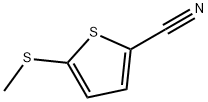5-(甲基硫代)噻吩-2-甲腈 结构式