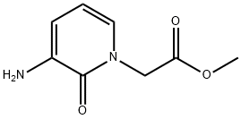 2-(3-氨基-2-氧代吡啶-1(2H)-基)乙酸甲酯 结构式