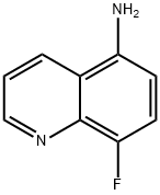5-氨基-8-氟喹啉 结构式