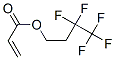 3,3,4,4,4-pentafluorobutyl acrylate  结构式