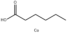 Dihexanoic acid cobalt(II) salt 结构式