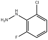 2-氯-6-氟苯肼 结构式