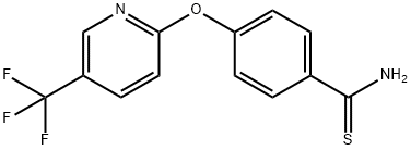 4-((5-(Trifluoromethyl)pyridin-2-yl)oxy)benzothioamide