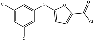 5-(3,5-二氯苯氧基)呋喃-2-羰酰氯 结构式