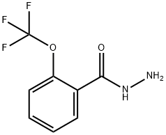 2-(三氟甲氧基)苯甲酸肼 结构式