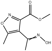 Methyl(E)-4-(1-(hydroxyimino)ethyl)-5-methylisoxazole-3-carboxylate