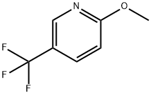 2-甲氧基-5-三氟甲基吡啶 结构式
