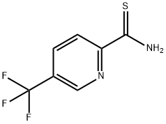 5-三氟甲基吡啶-2-硫代羧胺 结构式