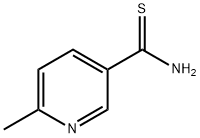 6-甲基吡啶-2-硫代酰胺 结构式