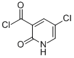 3-Pyridinecarbonylchloride,5-chloro-1,2-dihydro-2-oxo-(9CI) 结构式