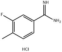 3-氟-4-甲苯基-1-羰基咪唑胺盐酸盐 结构式